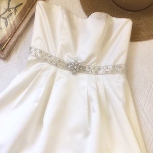 Galina by David’s Bridal Bridal or Prom Dress